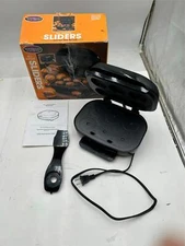 NOSTALGIA ELECTRICS---ALL LEAGUE SLIDERS--6 CAPACITY--ELECTRIC MINI BURGERS