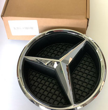 Front Grill Emblem Chrome Star Fit For Mercedes Benz C Class W205 2013-18 Cla250 Front Grill Emblem Chrome Star Fit For Mercedes Benz C Class W205 2013-18 Cla250
