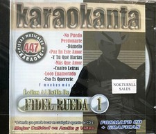 Karaokanta 447 Fidel Rueda 1 - 2009 New CD G / CD Sealed