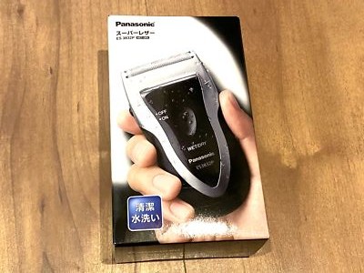 Panasonic ES3832P-S Men's shaver super leather 1-blade battery