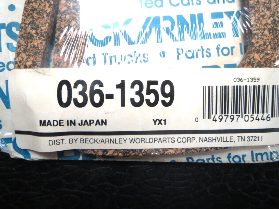 Juego de juntas de cubierta de válvula para Subaru 1300 1400 1600 Brat 1972-1984 Hecho en Japón Foto 2 de 4