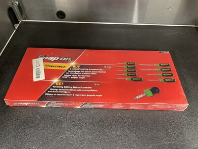 *NEU* Snap On 10-teiliges grünes Schraubendreher-Set (SGDTX90BG + SGDMRC11A) SGDTX90BSGDG