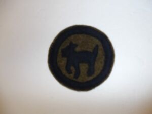 U.S.Army 81st Infantry Division Shoulder Patch WWII
