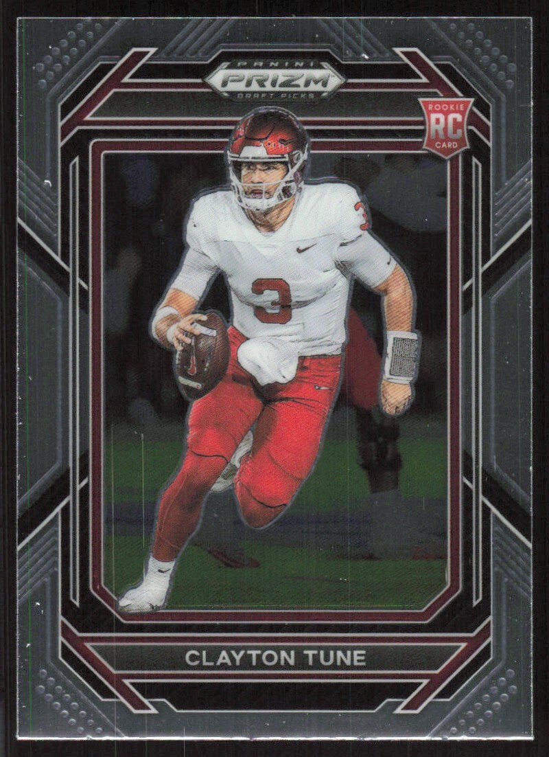 2023 Panini Prizm Draft Picks Clayton Tune RC Houston Cougars #111