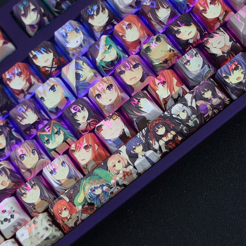 Stock Anime DATE A LIVE Theme RGB Translucent Keycap for OEM Mechanical Keyboard - Picture 5 of 7