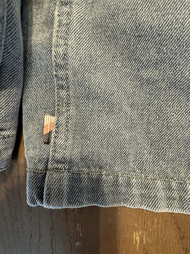 Honor The Gift Jean Stallion Work Horse Chore Jacket Sz 10 streetwear oversized - Picture 11 of 12