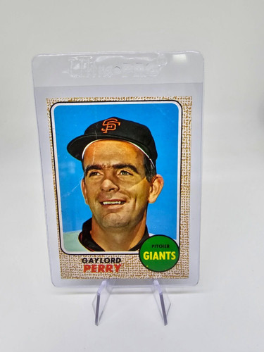 Gaylord Perry #85 1968 Topps Milton Bradley card