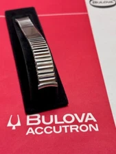 NOS 1960s Speidel USA Bulova Accutron size stretch watch bracelet 17.3mm 11/16