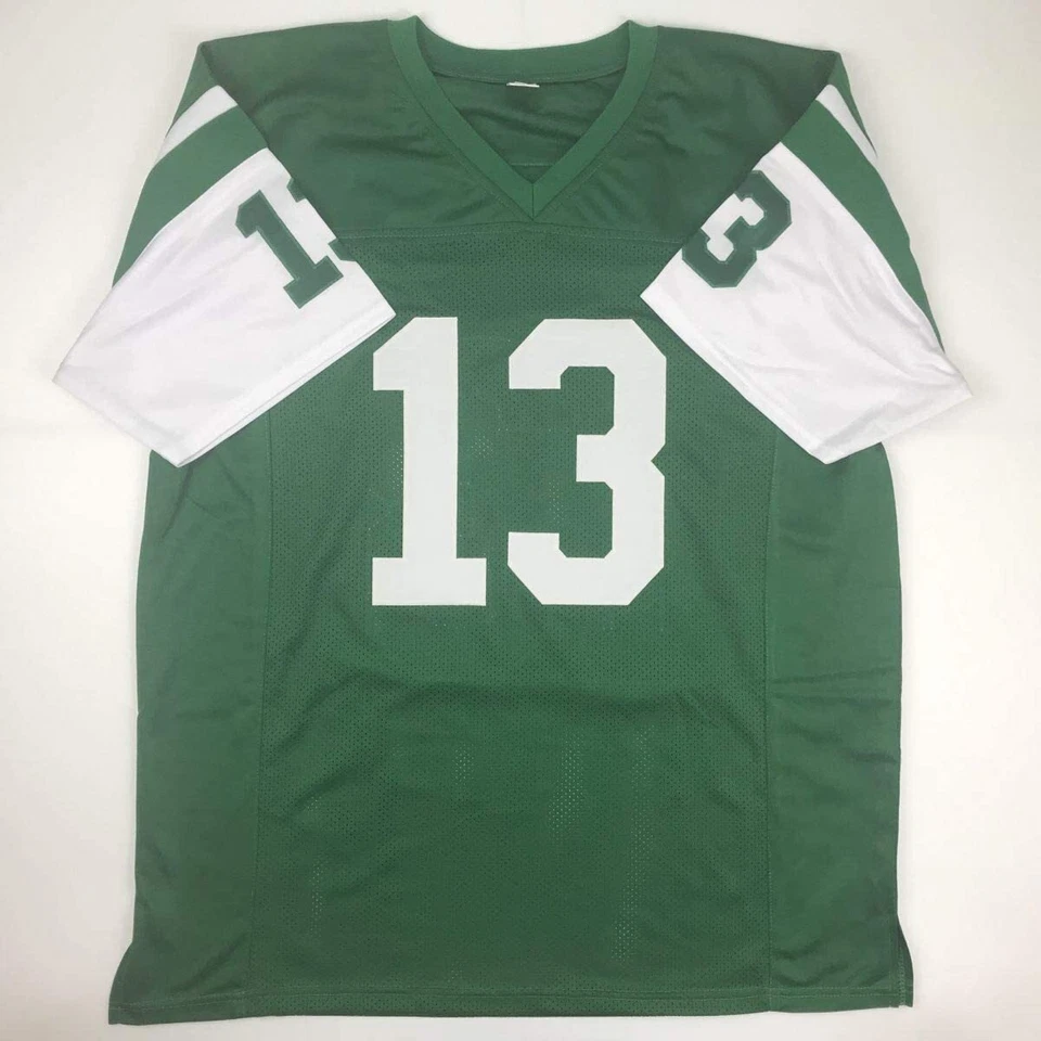 Autographed/Signed Don Maynard HOF 87 New York Green Football Jersey JSA COA - Image 4 of 4