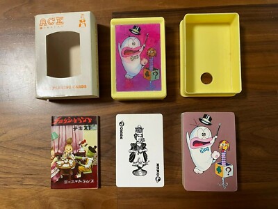 Super Rare Vintage 60s? Playing Cards - Obake no Q-Taro - Sealed New ...