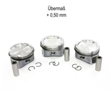 Piston set oversize (+0.50) for VW Polo 6R 1.2 12V 032109601L