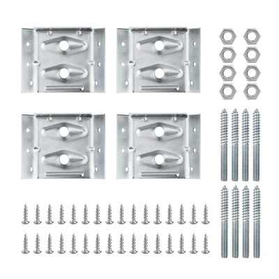 POWERTEC Surface Mount Corner Brackets 4PK w/Mounting Hardware, Corner Braces...