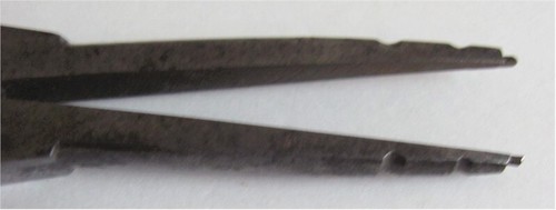 Watchmaker's Tool-Acier Fondu Bow Opening & Stretching Tool-France - Picture 4 of 7