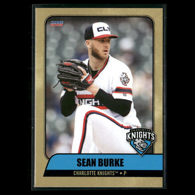 Sean Burke 2023 Charlotte Knights Team Set Card B