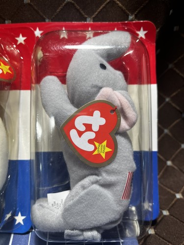 McDonalds Ty 1996 Teenie Beanie Babies AMERICAN TRIO - Komplettsatz - Bild 4 von 11