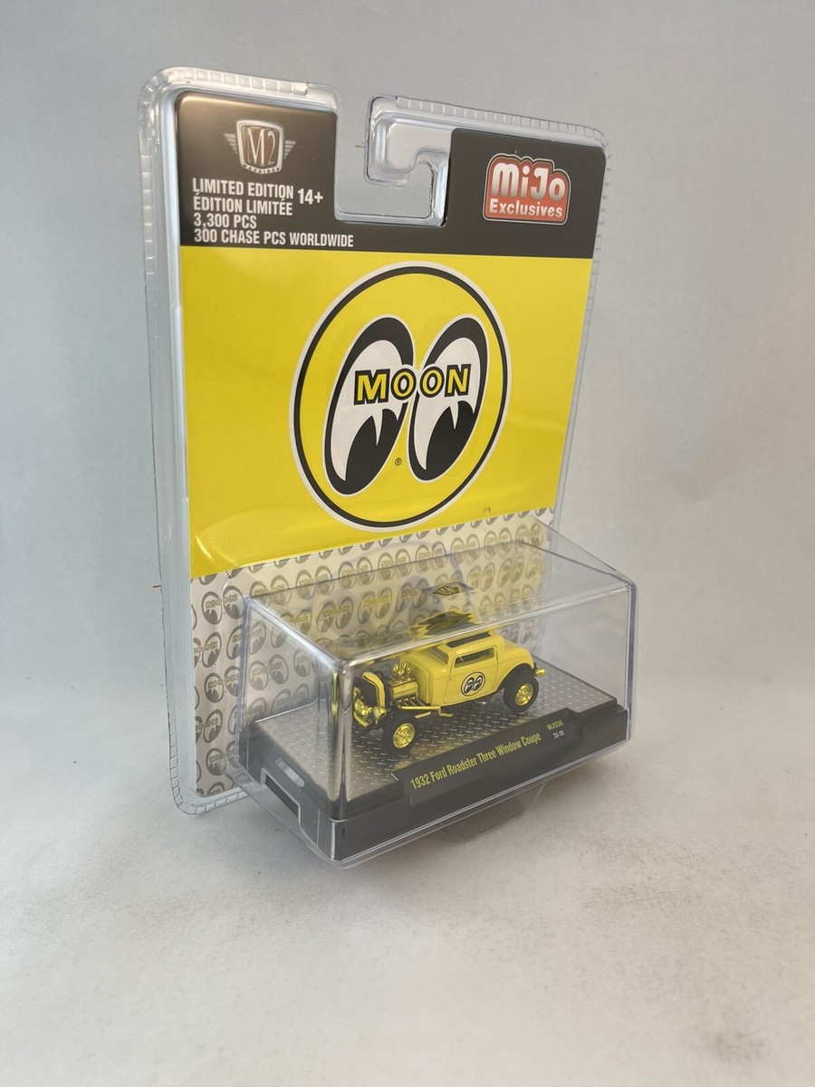M2フォードロードスタースリーウインドウクーペ - ムーンアイズ(チェイスカー) M2 MACHINES 1:64 1932 FORD ROADSTER THREE WINDOW COUPE 