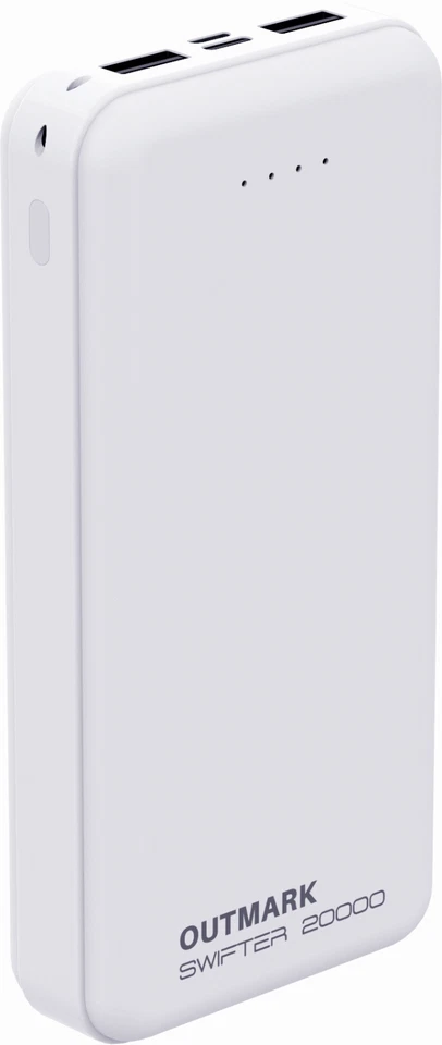 20000 mAh FastCharge Powerbank in 3 Farben mit 2x USB A Anschluss für 2 Geräte - Bild 3 von 3