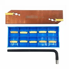 SMGB226 SMGB 26-2 2mm Parting Grooving Cut-Off Tool Holder +MGMN200-G inserts