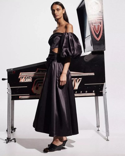 Alemais Regent Noir Black Gown Dress AUS 10 US 6 - RRP $695 - Wedding Formal - Picture 3 of 13