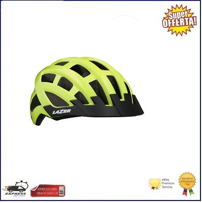 Lazer Fahrradhelm Compact DLX Blitz Rücklicht Mtb Gravel E-Bike Fahrrad