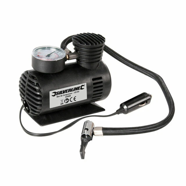 Pompes et compresseurs alimentation allume-cigare pour automobile