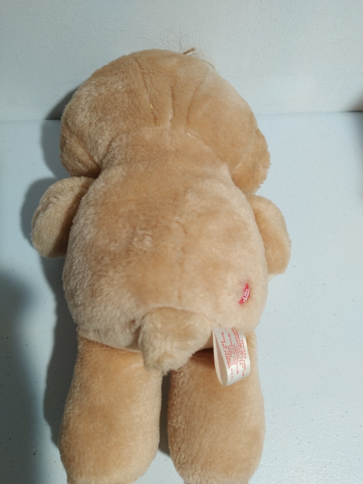 Care Bear Tenderheart Bear Stuffed Plush Animal Kenner 1983 Brown