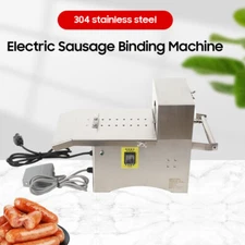 Electric Sausage Tying Machine Sausage Knotting Binding Machine 200W 0-45mm
