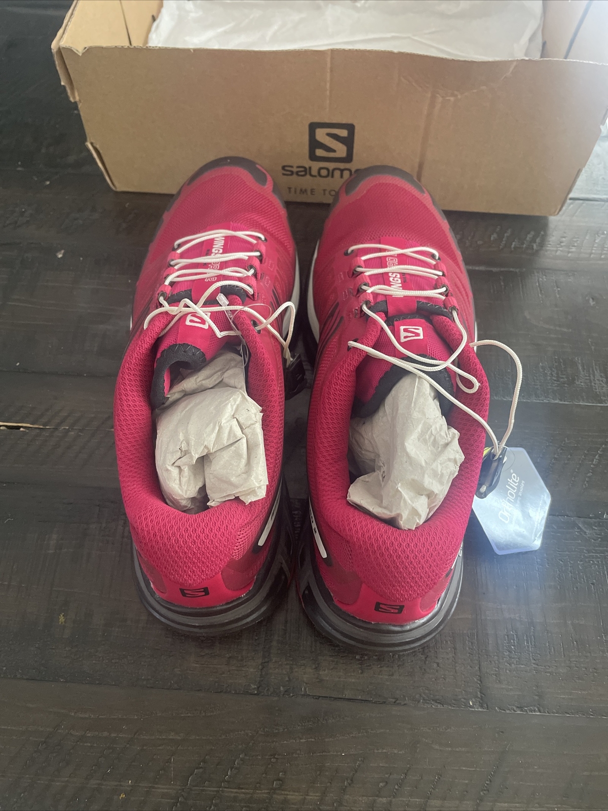 Scarpe da trekking Salomon da donna Pathfinder rosa taglia 8 5 (3230433)