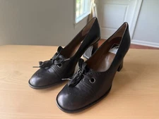 Charles Jourdan Women's Heels, Black Leather US size 10