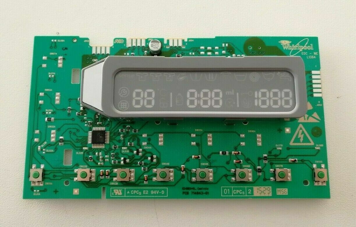 Modulo LCD Bauknecht 481071426051 - Ripara la tua Lavatrice Originale