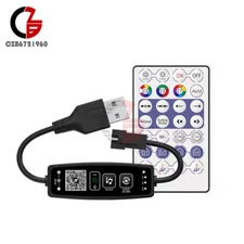 DC5-24V Wireless 28 Keys Bluetooth Music Remote Controller 2811 with USB/DC Port