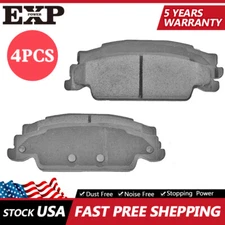 4PCS Rear Ceramic Brake Pads for 2005 - 2007 Cadillac CTS STS Pontiac Grand Prix