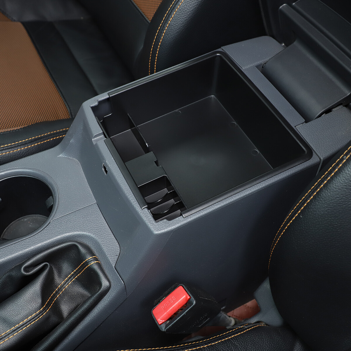 Car Center Console Storage Box Armrest Box Organizer For Ford Ranger ...