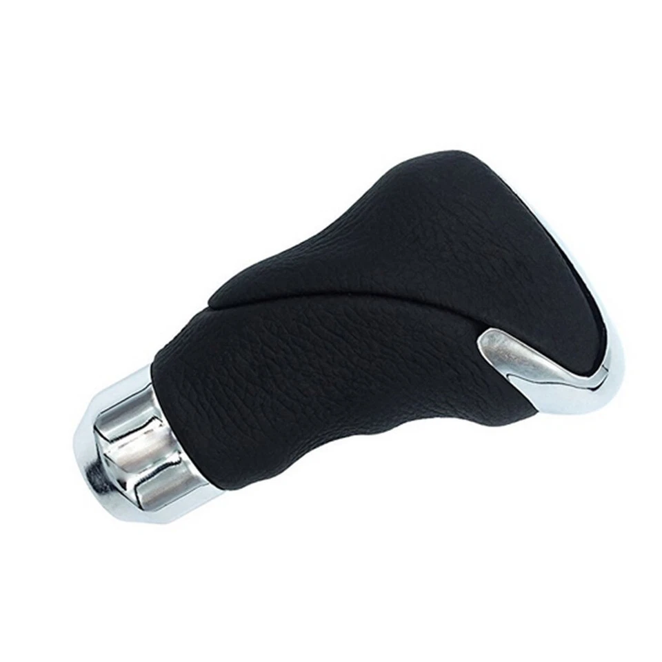 Palanca de cambios manual/automática de cuero para automóvil palanca de cambios EE. UU. Foto 3 de 4