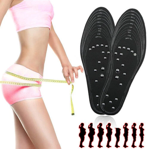 Magnetfeld therapie Massage Einlegesohlen Fuß Akupressur Schuh Schlankheit*Einle - Bild 6 von 16