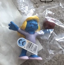 Schleich Germany Smurf Figure Smurfette Gymnast 20740 New In Bag