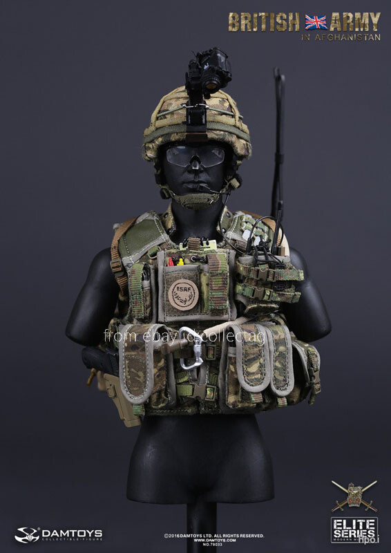 1/6 12インチ HOTTOYS BRITISH ARMY 1/6 Scale Hot Toys Modern British Army Tank Commander Blues