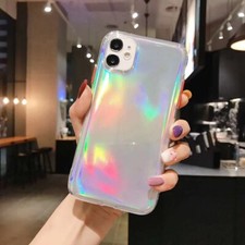 Coque Laser Anti-Scrach Bumper pour iPhone 12/12 Mini/12 Pro Max Housse Design