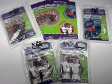 4 LeapFrog LeapPad Interactive Learning Books W/Game Cartridges  Teachers Books