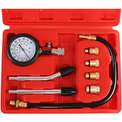 #ad Compression Tester Kit Small Engine Cylinder Test Pressure Gauge Tool S $25.19