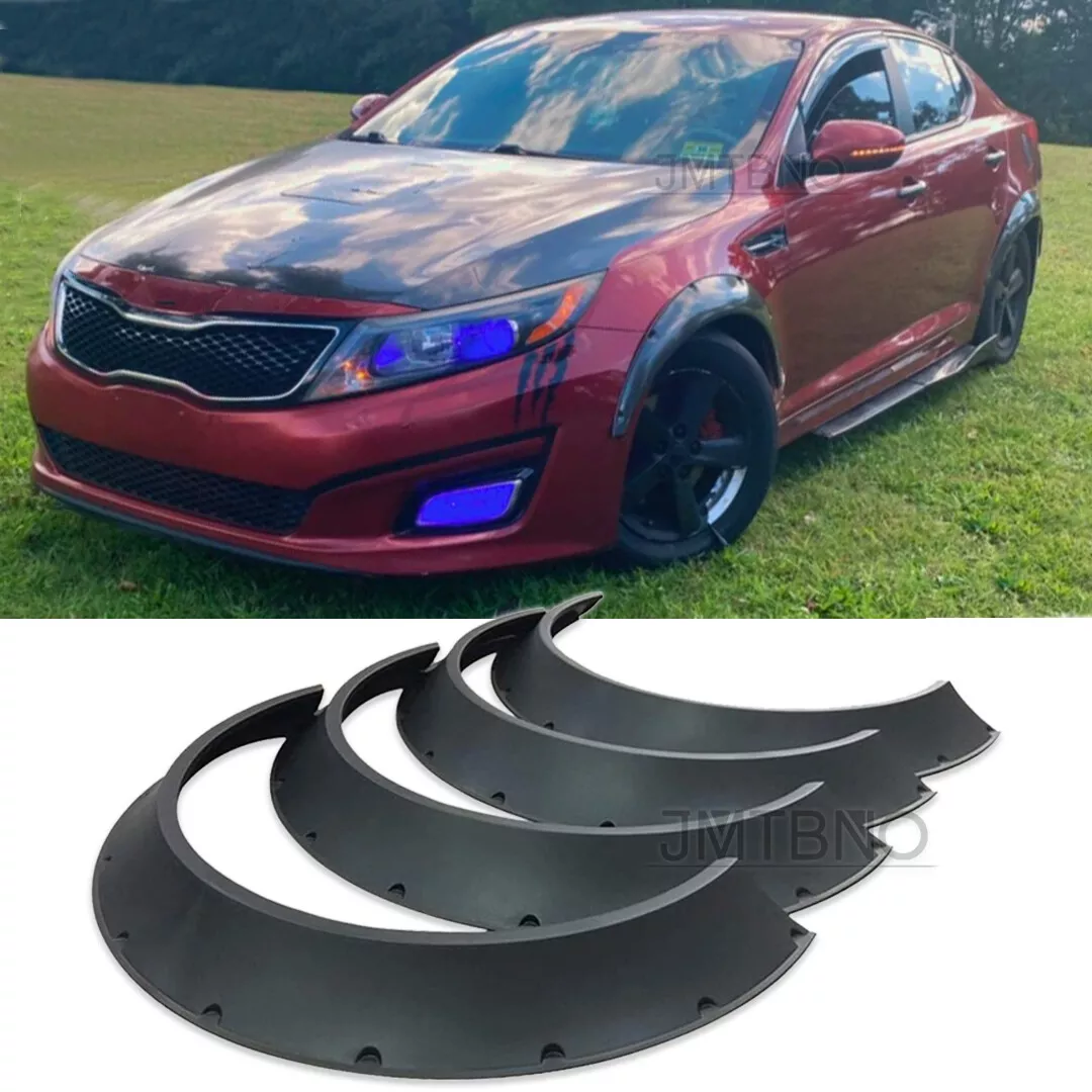 For Kia Optima K5 Forte 4x 4.5 Fender Flares Extra Wide Body Kit