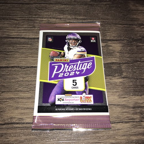 2024-panini-prestige-football-5-card-pack-factory-sealed-ebay