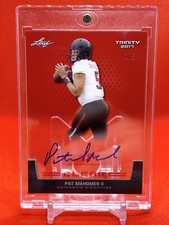 2017 Trinity Clear Red Spectrum Patrick Pat Mahomes Auto RC ONLY 5 MADE 3XSB MVP