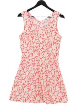 Uniqlo A-Line Midi Dress S in Pink