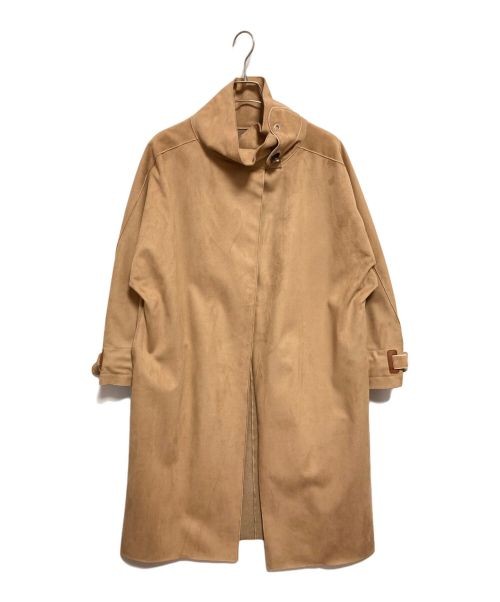 Ameri                    WRAP COLLAR COAT beige 0… - image 1
