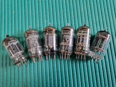 ECC82 6 Stk. Radio Röhren Verstärker Empfänger Tube AD EM Verstärker - Bild 1 von 3