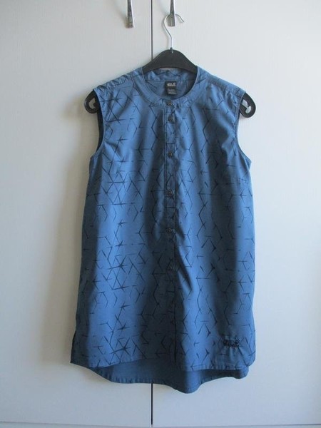 Women Jack Wolfskin Shirt Navy 36 / S / 44 #9ER5