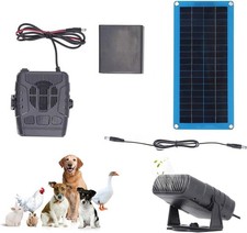30W Solar Heater for Chicken Coop,with Battery Box & Overheat Protection