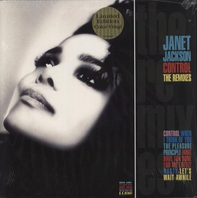 Janet Jackson Control: The Remixes 2-LP  (Double )