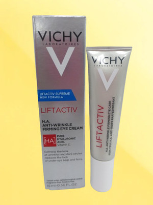 VICHY LIFTACTIV SUPREME H.A. ANTI-WRINKLE FIRMING EYE CREAM 0.50 OZ BOXED